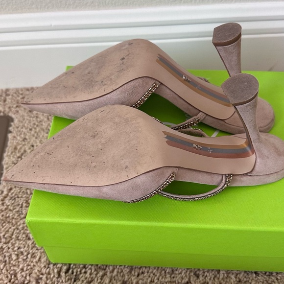 Sam Edelman Agustina Mule Pump - Sesame SDE - Picture 3 of 7